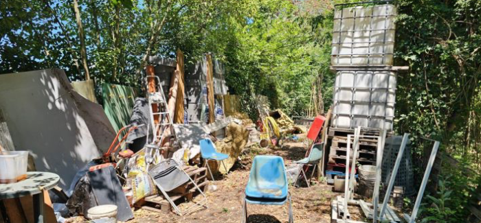 BOLOGNA: INSEDIAMENTO ABUSIVO SUL LUNGO SAVENA