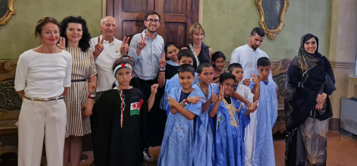 SASSUOLO: BAMBINI SAHARAWI IN MUNICIPIO